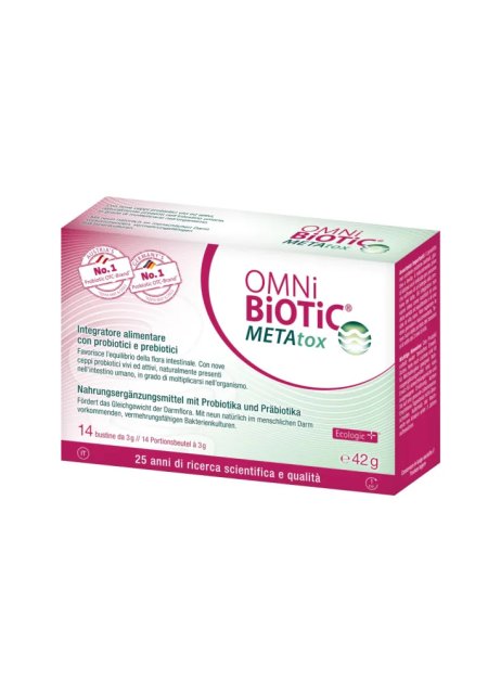 OMNI BIOTIC METATOX MX 14BUST