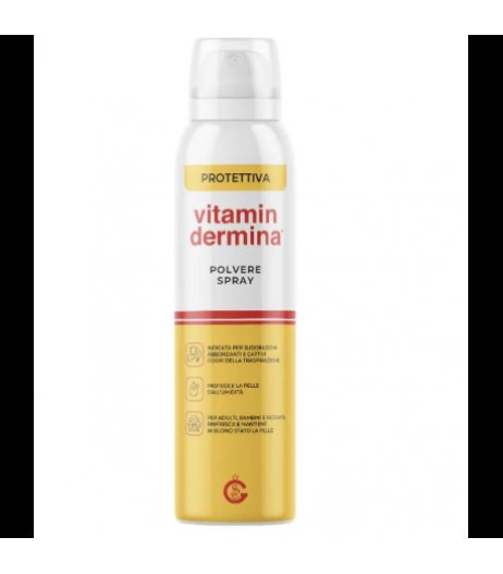 Vitamindermina Polvere Spray Assorbente Lenitiva Senza Talco 150 ml