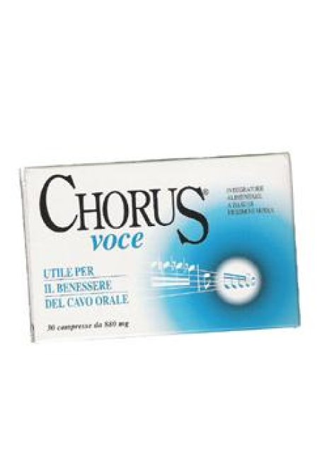 CHORUS VOCE 30CPR 880MG KI