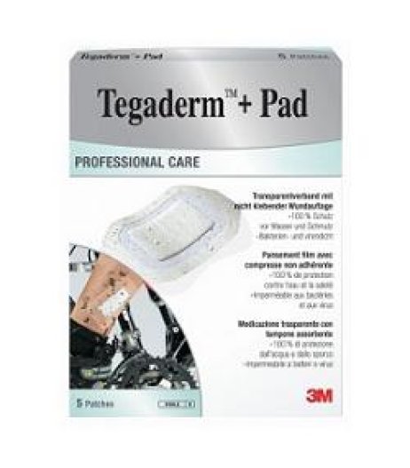 TEGADERM PAD CER 5X 7CM 5PZ