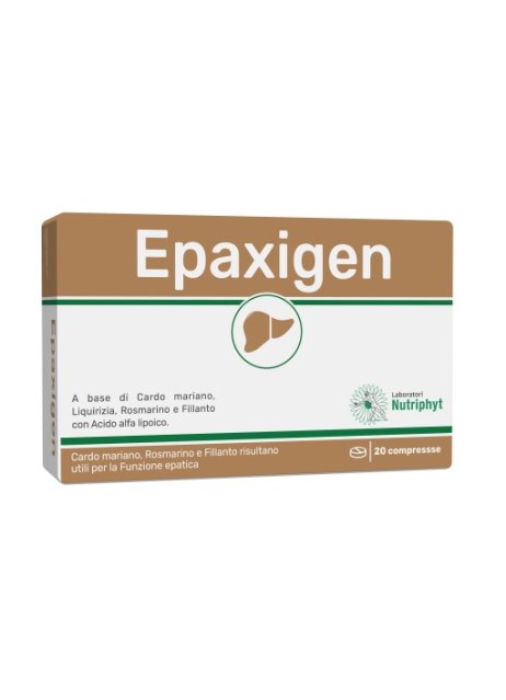 Epaxigen 20 compresse - Integratore Depurativo  per il Fegato