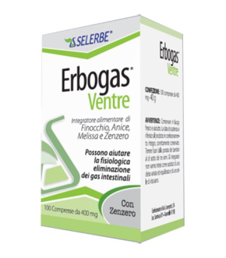 SELERBE ERBOGAS VENTRE 100CPR