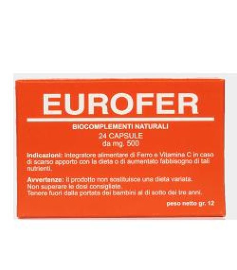 EUROFER Biocompl.24 Cps 500mg