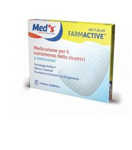 FARMACTIVE CICATRICI 5X7,5 4PZ