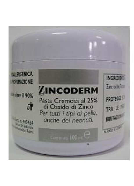 ZINCODERM PASTA CREMOSA 100ML