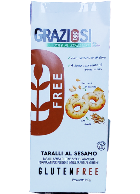 GRAZIOSI Taralli Sesamo 140g