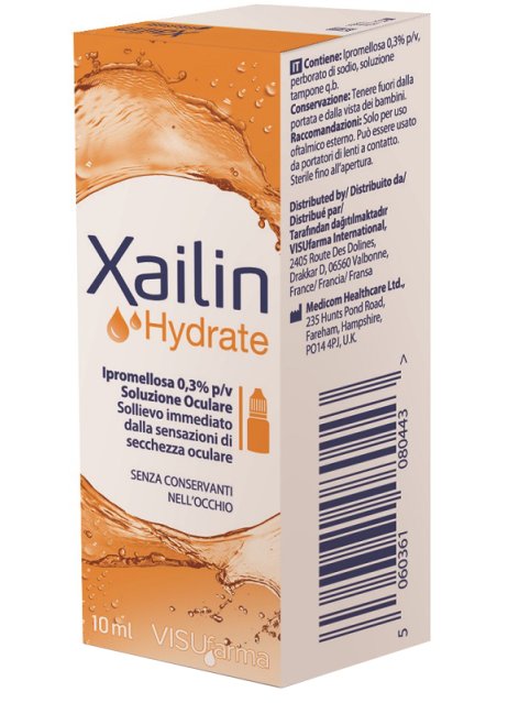 XAILIN HYDRATE GOCCE OCUL 10ML