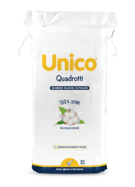 UNICO QUADROTTI 100% COT 60PZ