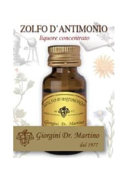 ZOLFO Antimonio 10ml  GIORGINI