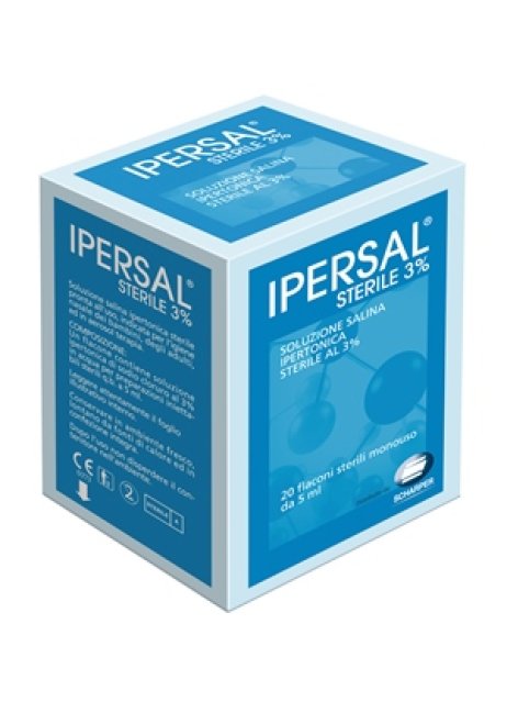 IPERSAL STERILE 3% 20FLAC 5ML