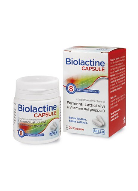 BIOLACTINE Ferm+Vit.20 Cps