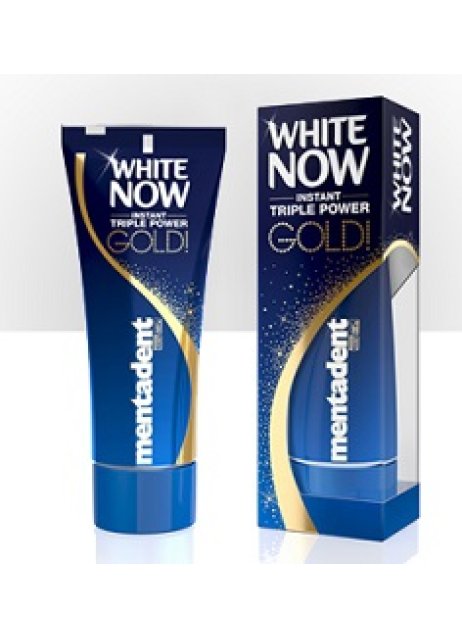 MENTADENT WITHE NOW GOLD 50ML<