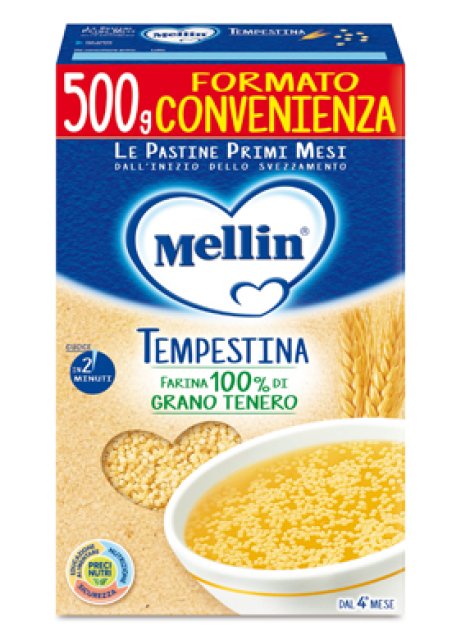 MELLIN PASTA TEMPESTINE 500G