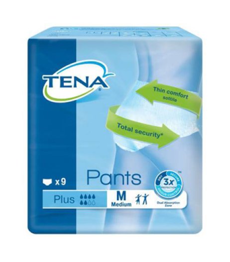 TENA PANTS PLUS PANN M 9PZ 2533