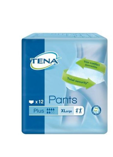 TENA PANTS PLUS XL NEW 12PZ 2734