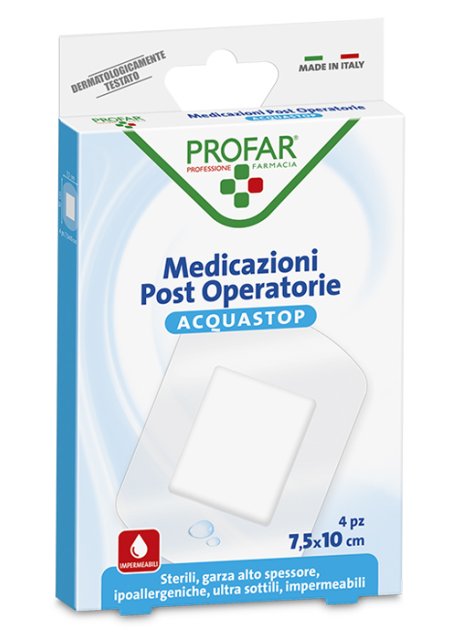 PROFAR MED ACQUASTOP 7,5X10 4P