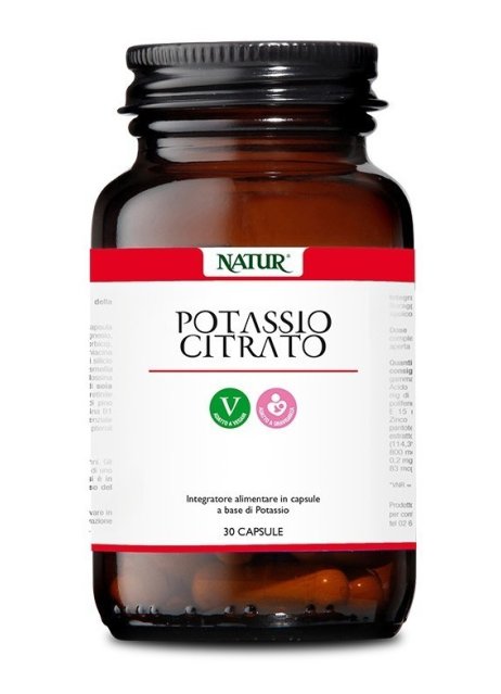 POTASSIO Citrato 30 Cps NATUR