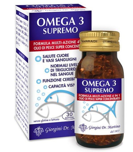 OMEGA 3 SUPREMO 30 SOFTGEL