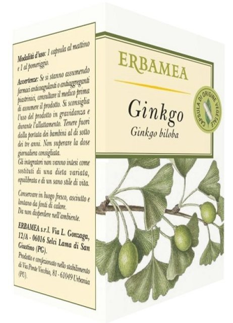 GINKGO 50CPS VEGETALI ERBAMEA