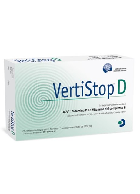 VERTISTOP D 20CPR 1100MG