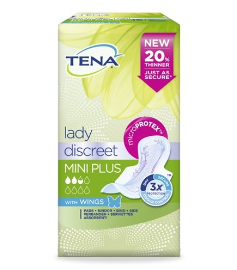 TENA LADY DISCREET MINI PLUS W