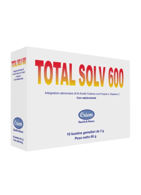 TOTAL SOLV*600 10 Bust.