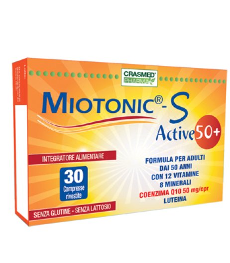 MIOTONIC-S ACTIVE 50+ 30CPR