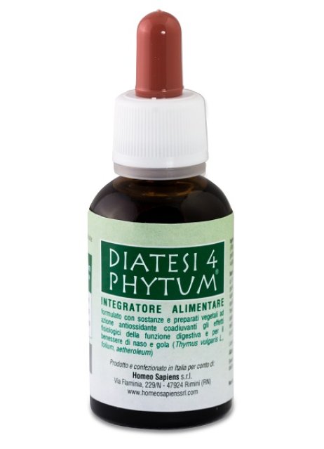 DIATESI 4 PHYTUM GOCCE 30ML