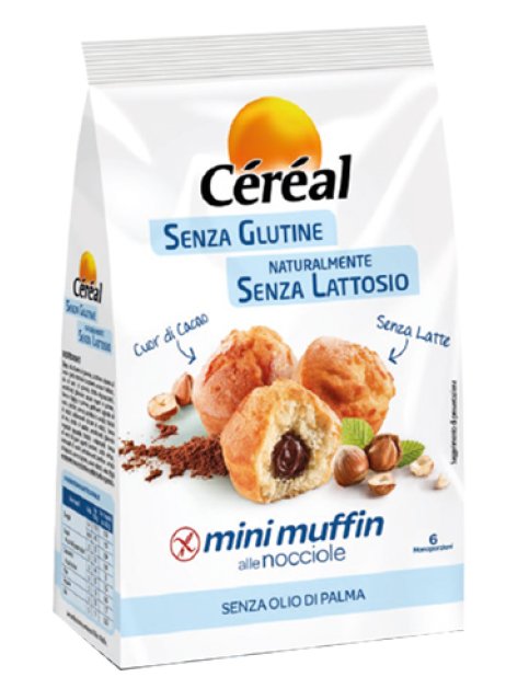 CEREAL MINI MUFFIN NOCCIOLE6PZ