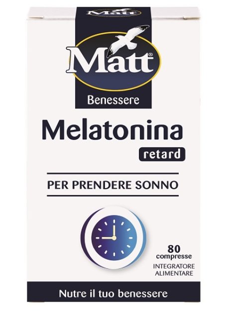 MATT BEN Melatonina Ret.80Cpr