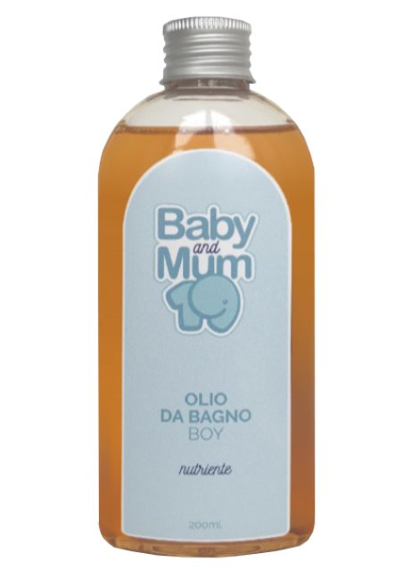 BABYANDMUM OLIO BAGN BOY 200ML