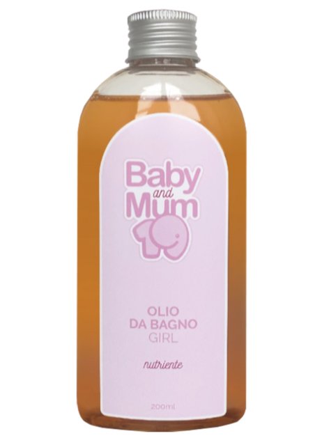 BABYANDMUM OLIO BAGN GIRL200ML