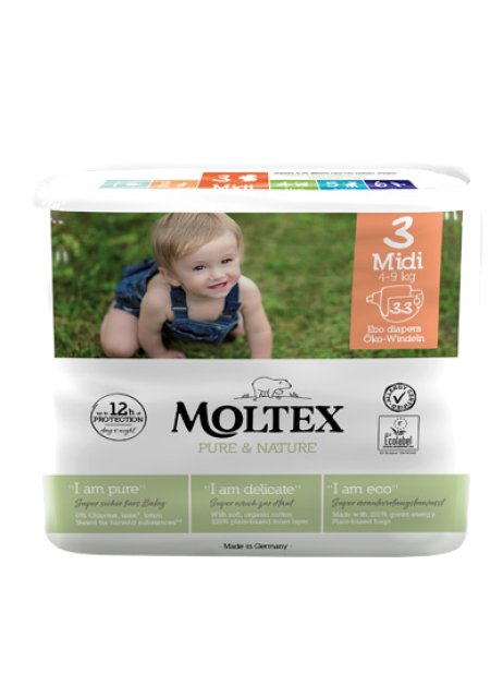 MOLTEX PURE&NATURE T3 MD 4-9KG