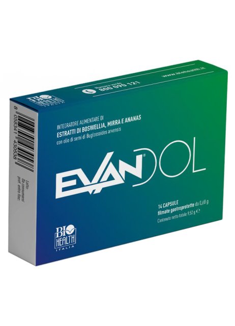 EVANDOL 14CPS 9,24G