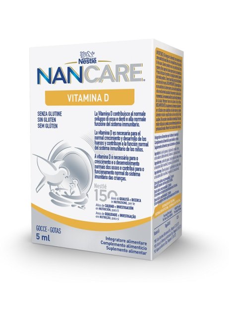 Nancare Vitamina D Gocce 5ml