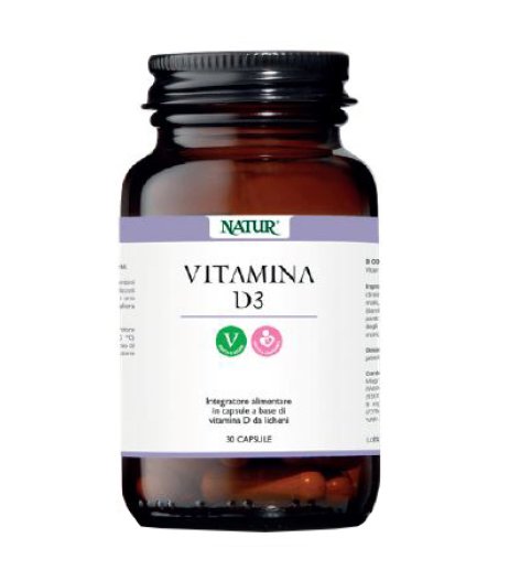 VITAMINA D3 30CPS NATUR