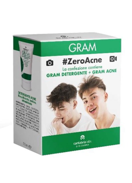 GRAM ZEROACNE DET 50ML+CR 50ML