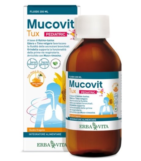 MUCOVIT TUX FLUIDO BAMBINI 200