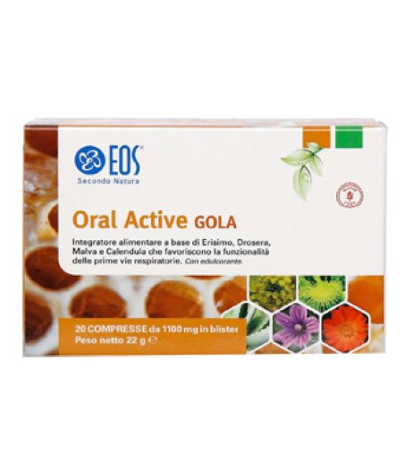 EOS ORAL ACTIVE GOLA 20CPR