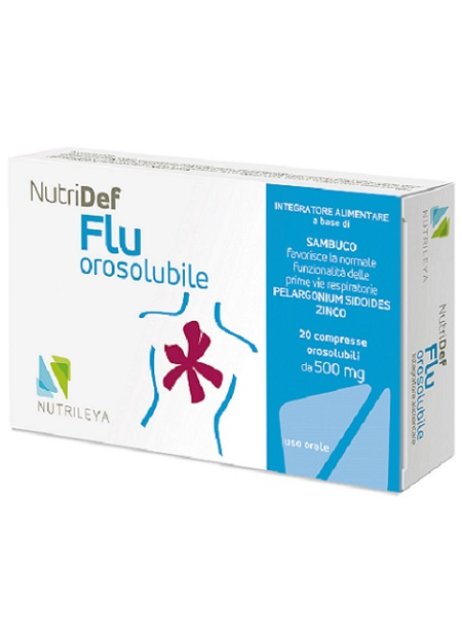 NUTRIDEF FLU OROSOLUBILE 20CPR