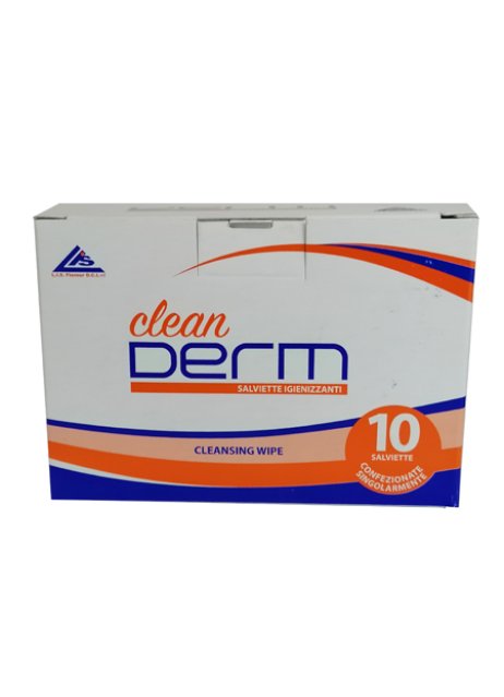 CLEAN DERM SALVIETTE IGIEN 10PZ