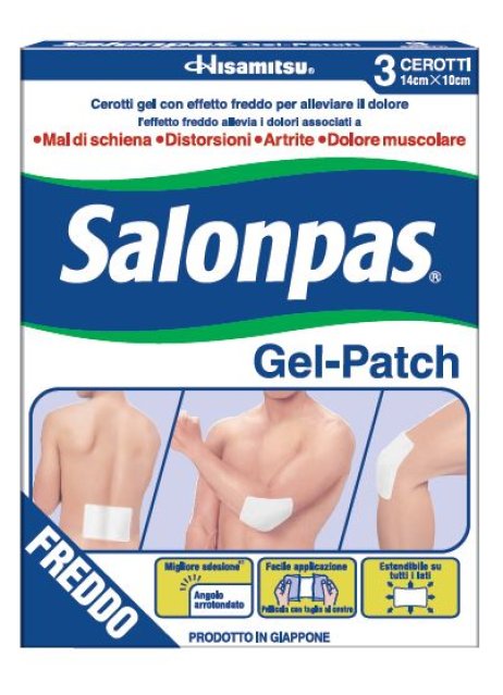 SALONPAS GEL PATCH 3CEROTTI