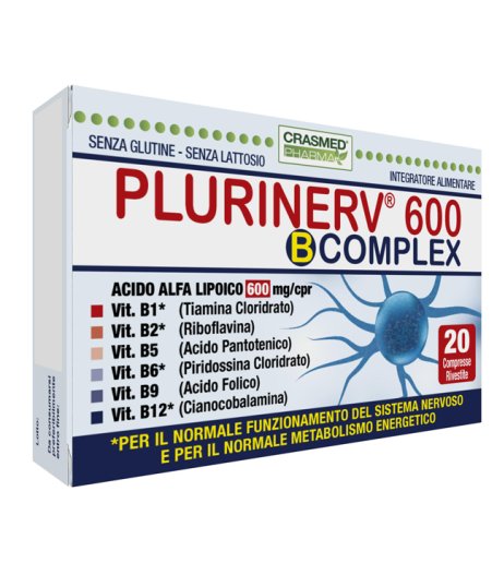 PLURINERV 600 B COMPLEX 20CPR
