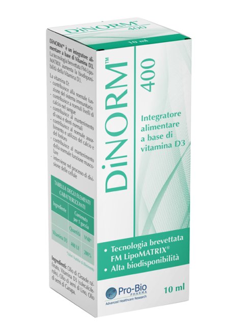 DINORM 400 GOCCE 10ML