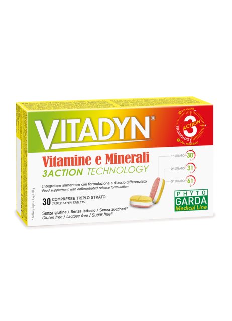 VITADYN VITAMINE/MIN 30CPR DIF