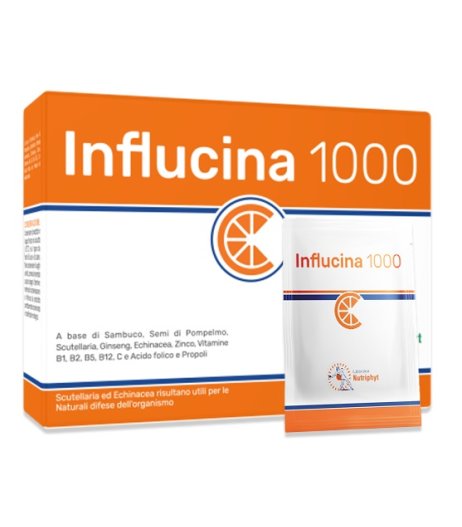  Influcina 1000 14 bustine - Integratore per le Difese Immunitarie