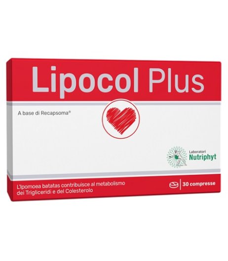 Lipocol Plus 30 compresse - Integratore per il Colesterolo