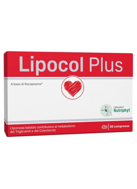 Lipocol Plus 30 compresse - Integratore per il Colesterolo