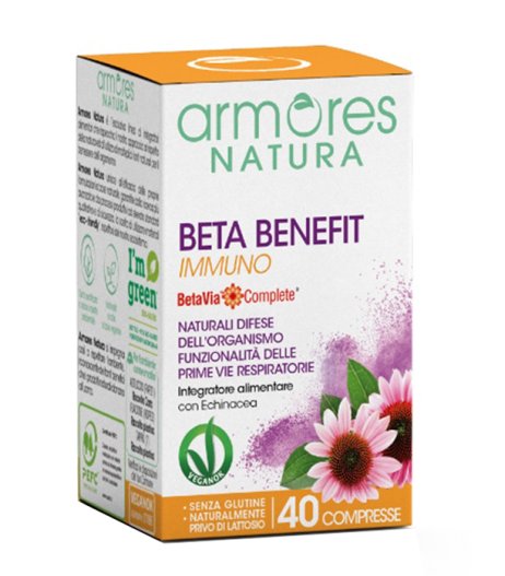 ARMORES BETA BENEFIT IMM 40CPR
