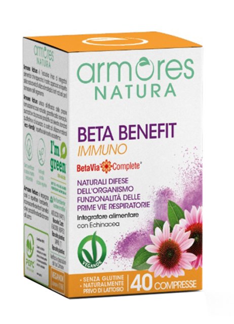 ARMORES BETA BENEFIT IMM 40CPR